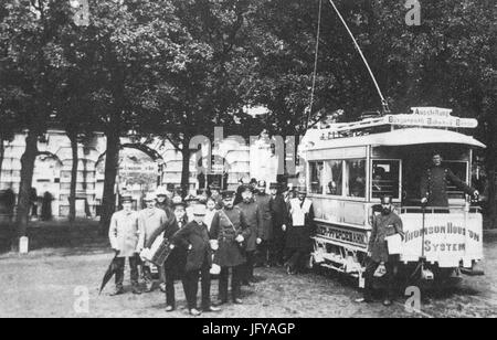 Technikbegeisterten Berliner - Bremen - 1890 Stockfoto