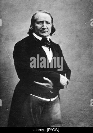 Félix Nadar 1820-1910 Alfred de Vigny Stockfoto