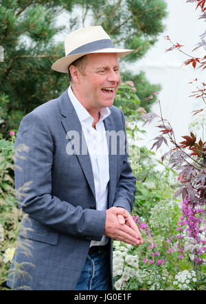 Hampton Court, England, Vereinigtes Königreich. 3. Juli 2017. Joe Swift bei der RHS Hampton Court Palace Flower Show. Bildnachweis: P Tomlins/Alamy Live-Nachrichten Stockfoto