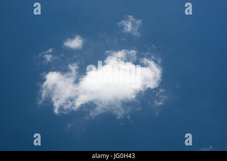 Cumuluswolken fraktus an einem heißen Nachmittag in Texas Stockfoto