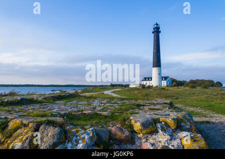 Sõrve Leuchtturm auf der Insel Saaremaa, Estland Stockfoto