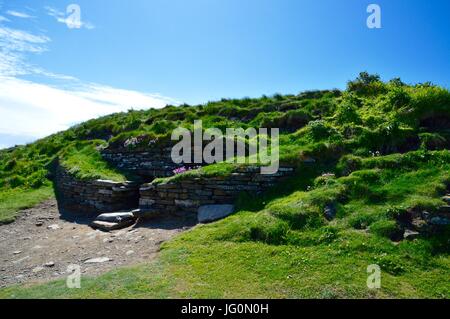 Grab der Adler Stockfoto