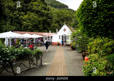 Das Dorf von Ribeiro Frio auf der Insel Madeira Portugal Stockfoto