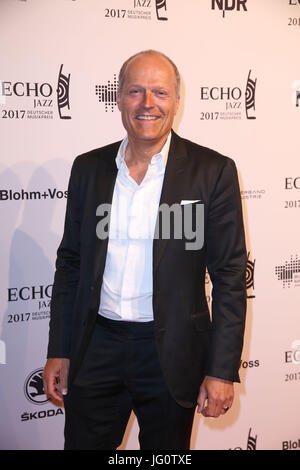 Prominente, die Teilnahme an den Echo Jazz Award 2017 bei Blohm Und Voss, Hamburg Featuring: Joja Wendt wo: HAMBURG, Deutschland bei: 1. Juni 2017 Credit: Becher/WENN.com Stockfoto