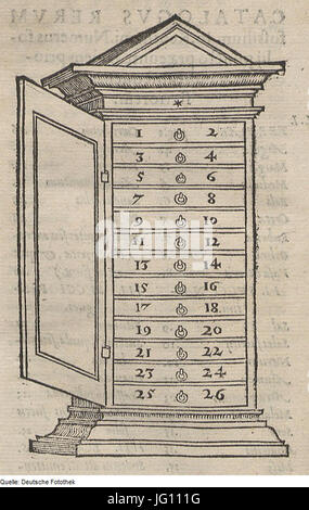 Fotothek df tg 0004966 Bergbau 5E Pinguine 5E Gestein 5E Mineralogie 5E Schrank Stockfoto