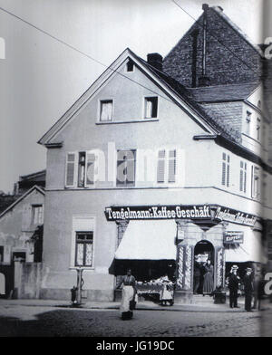 Frankfurt-Bockenheim Leipziger Straße Ecke Landgrafenstraße Alt32 Stockfoto