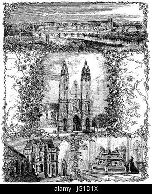 Géographie Illustrée De La France et de ses Kolonien 092 Stockfoto