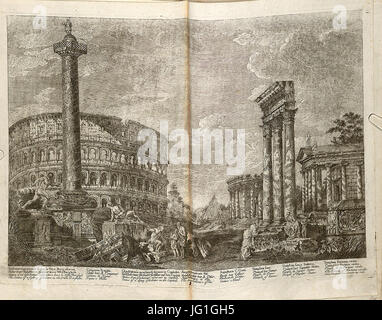 Georg Christoph Kilian römischen Grabungsergebnisse Ubs G 0528 II 02 Stockfoto