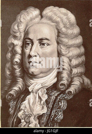 Georg Friedrich Händel (1) Stockfoto