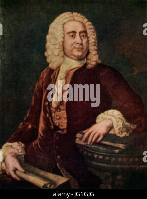 Georg Friedrich Händel 4 Stockfoto