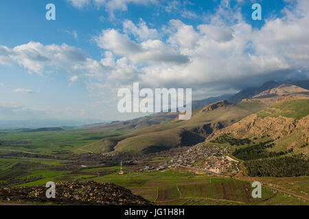 Berglandschaft in Ahmedawa an der Grenze zwischen Iran, Irak-Kurdistan Stockfoto