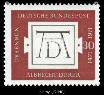DBP 1971 677 Albrecht Dürer Stockfoto