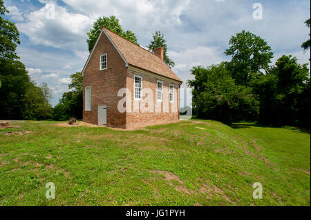 1779 Kapelle auf der Compton Basset Estate Plantage in Upper Marlboro Maryland USA wiederhergestellt Stockfoto