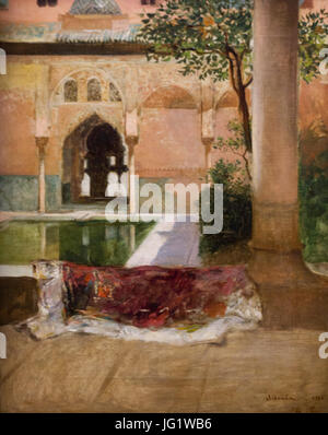 Cour de l'Alhambra, 1880, Benjamin-Constant, Musée des Augustins de Toulouse Stockfoto