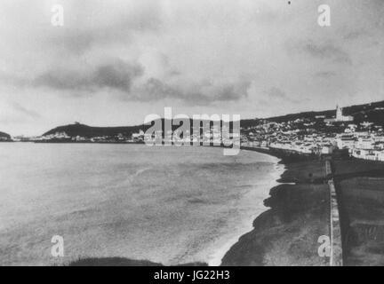 Início Séc. XX, Cidade da Horta Stockfoto