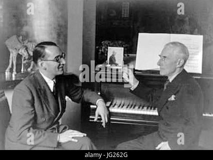 Jacques Février 26 Maurice Ravel 1937 Stockfoto