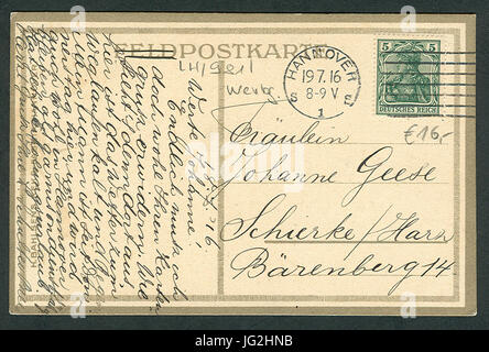 Künstlerpostkarte Walter Georgi 1915 Feldpost Pioniere Beim Brückenbau H. Bahlsens Keksfabrik Hannover 2 Stockfoto