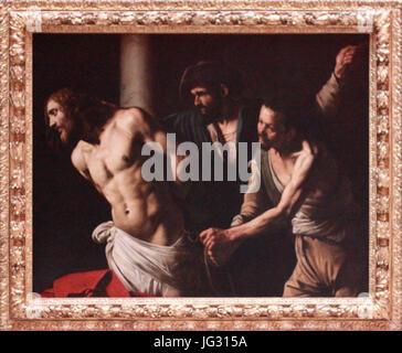 La Flagellation du Christ À la Colonne, Le Caravage Stockfoto