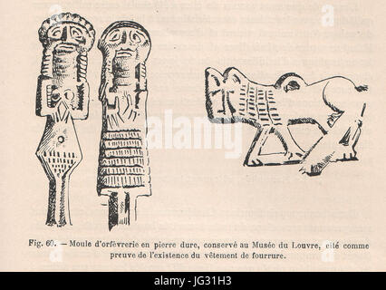 La Pelleterie et le VơAAtement de Fourrure Dans l'Antiquité (Seite 121) Stockfoto