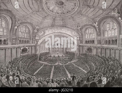 La Salle des Fêtes, Dans le Palais du Trocadéro Stockfoto