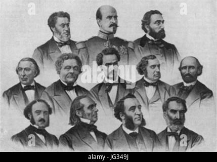 Le Gouvernement De La Défense nationale Stockfoto