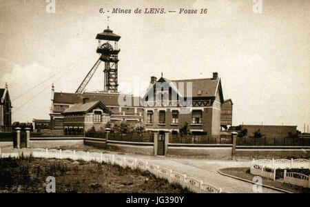 Loos-En-Gohelle - Fosse n ° 16 Stockfoto