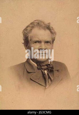 Harald Jensen 1834-1913 durch Adolph Lønborg Stockfoto