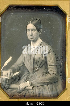 Harvard Daguerreotypien - bMS bin 1838 28994.729 - Dorothea Dix Stockfoto