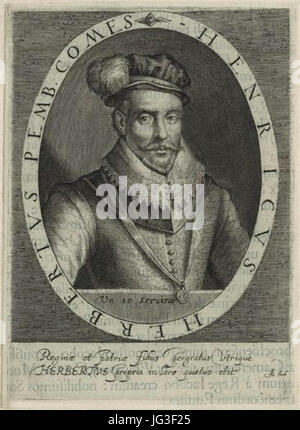 Henry Herbert 2. Earl of Pembroke Stockfoto