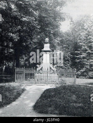 Hermann Steudner Denkmal Stadtpark Görlitz Stockfoto