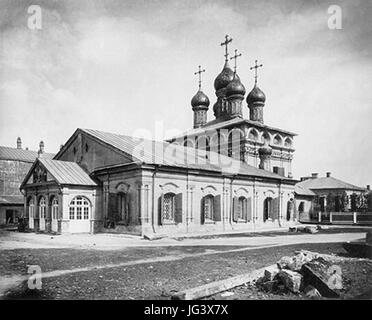 Moskau St.Cosma und Damian in Kadashi Stockfoto