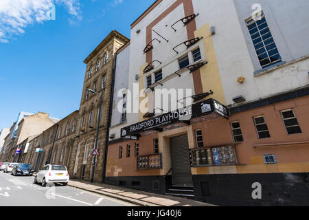 Die historischen Bradford Playhouse, im Bereich "Little Germany" von Bradford, West Yorkshire, Juli 2017 Stockfoto