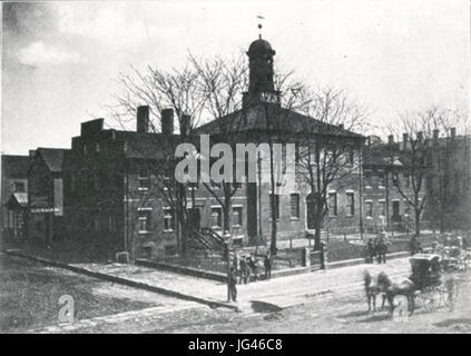 Ohio s zweites Statehouse - Zanesville Stockfoto