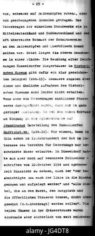 Paul Sültenfuß (1872-1937), Das Düsseldorfer Wohnhaus Bis Zur Mitte des 19. Jahrhunderts, (Diss. TH Aachen), 19, S. 25 Stockfoto