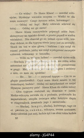 PL-Rudyard Kipling-Ksiega Dżungli 024 Stockfoto