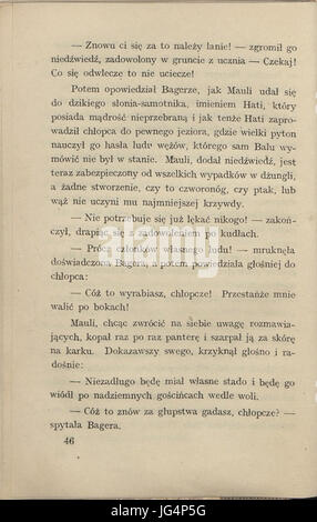 PL-Rudyard Kipling-Ksiega Dżungli 060 Stockfoto