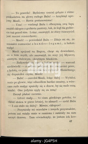 PL-Rudyard Kipling-Ksiega Dżungli 061 Stockfoto