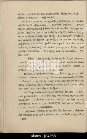 PL-Rudyard Kipling-Ksiega Dżungli 126 Stockfoto