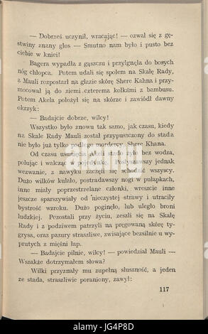 PL-Rudyard Kipling-Ksiega Dżungli 131 Stockfoto