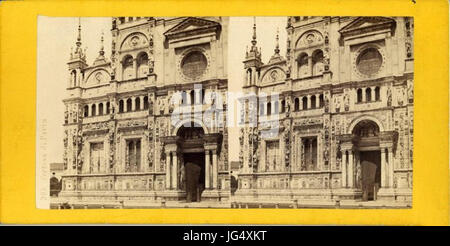 Ponti Carlo 28ca. 1823-189329-n. 0305 - Certosa di Pavia Stockfoto