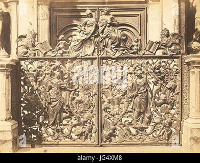 Ponti Carlo 28ca. 1823-189329 - Venezia - Bronze-Toren die Loggetta Stockfoto