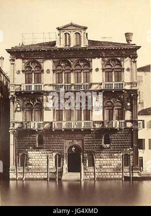 Ponti Carlo 28ca. 1823-189329 - Venezia - Palazzo Carrer Spinelli Stockfoto