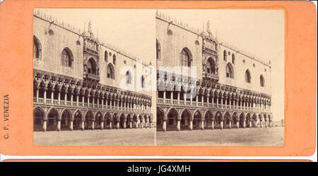 Ponti Carlo 28ca. 1823-189329 - Venezia - Palazzo Ducale - 1 Stockfoto