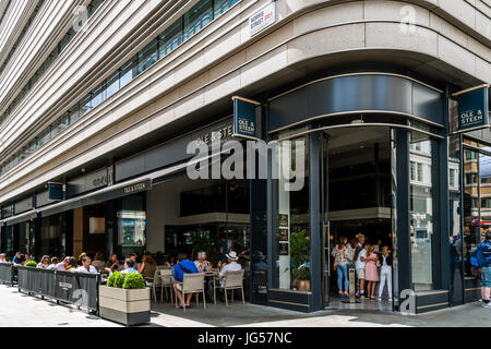 OLE & Steen dänische Bäckerei, Haymarket, London, UK Stockfoto