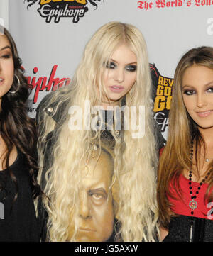 Taylor momson kommt 3. jährlichen Revolver Golden Gods Awards Club Nokia April 20,2011 Los Angeles, Kalifornien. Stockfoto