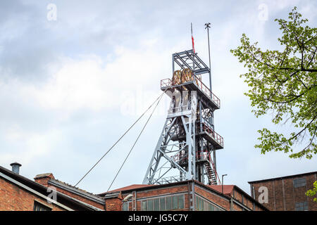 Bergbau-Welle. Kohle wurde auf Schlesien jahrelang Polen ausgegraben Stockfoto
