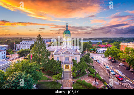 Athens, Georgia, USA Innenstadt Stadtbild. Stockfoto