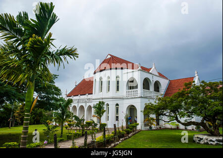 Gespeist methodistische theologische Hochschule, Upolo, Samoa, Südsee Stockfoto