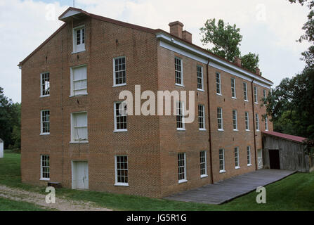 Watkins Woolen Mill, Watkins Woolen Mill State Historic Site, Missouri Stockfoto