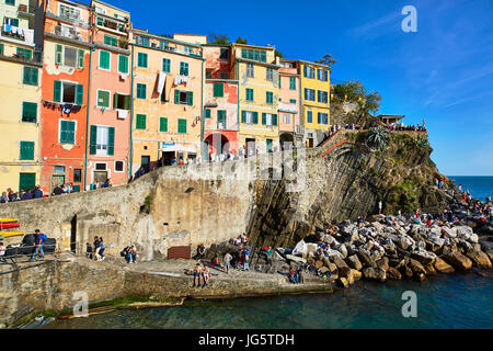 500px Foto-ID: 210702149 - Riomaggiore Cinque Terre, Ligurien, Italien © Davide Marzotto 2017 Stockfoto